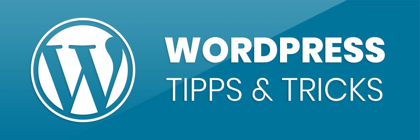 Logo für die Reihe WordPress Tipps & Tricks im Blog der Web- und Grafikagentur jotdesign