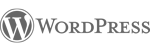 Logo des Content Management Systems WordPress
